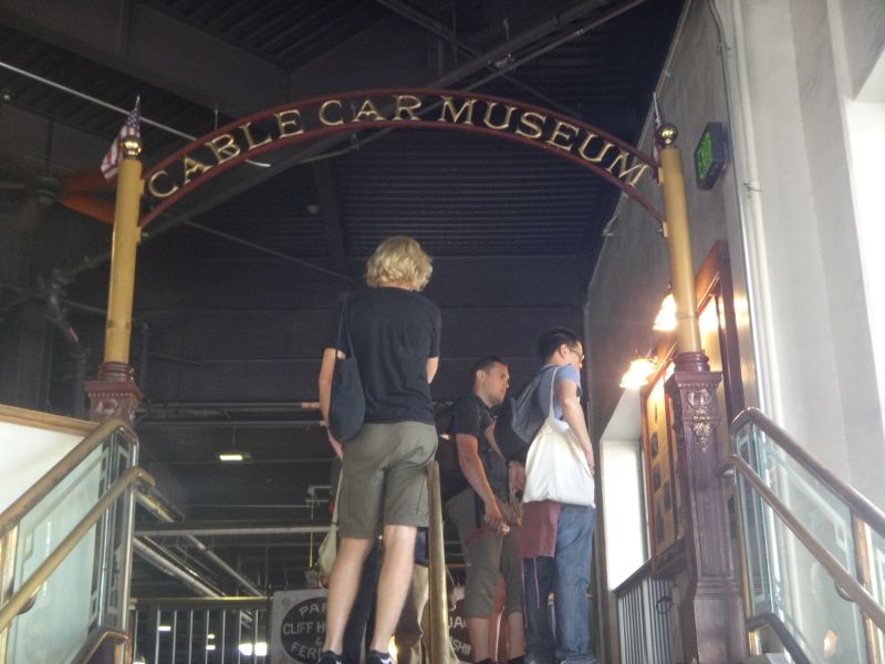 Im Cable Car Museum 